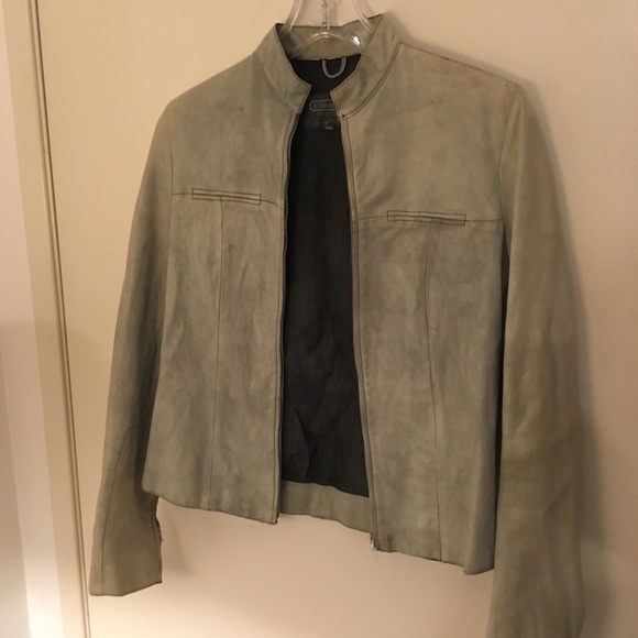 Il Fiorentino zip up leather jacket - Picture 1 of 6